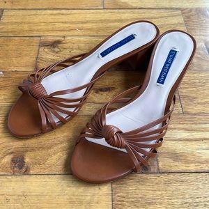 Brown-camel sandals
